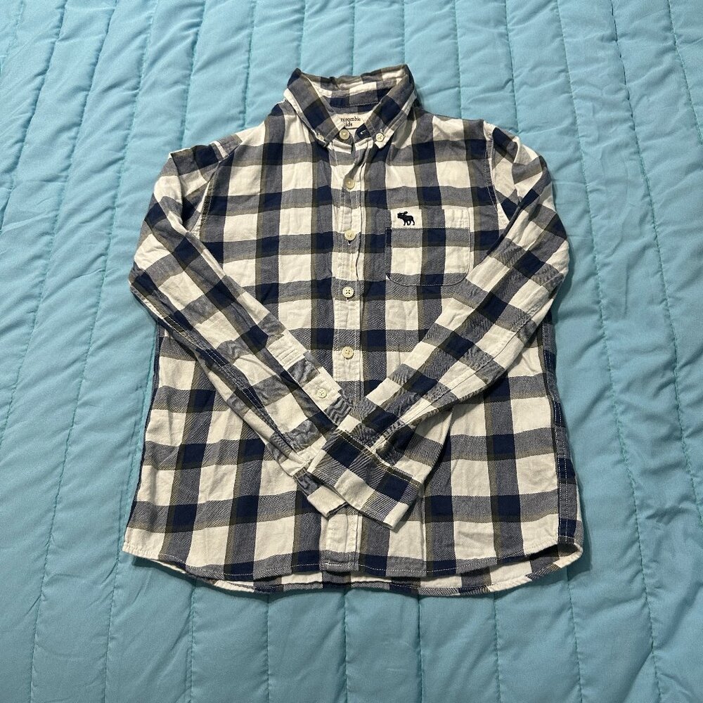 Abercrombie Kids Plaid Button Down